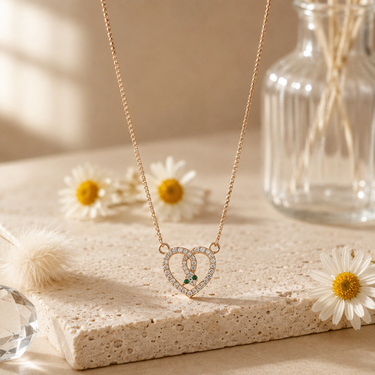 The Serpent Heart Chain Pendant