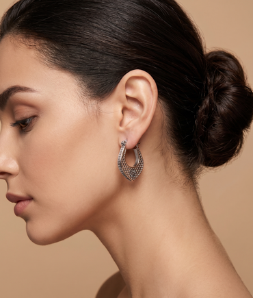Dual-Tone Honeycomb Hoops