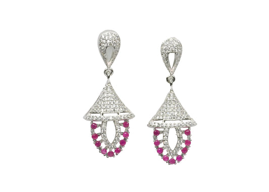 Ruby Bell Jhumki Earrings