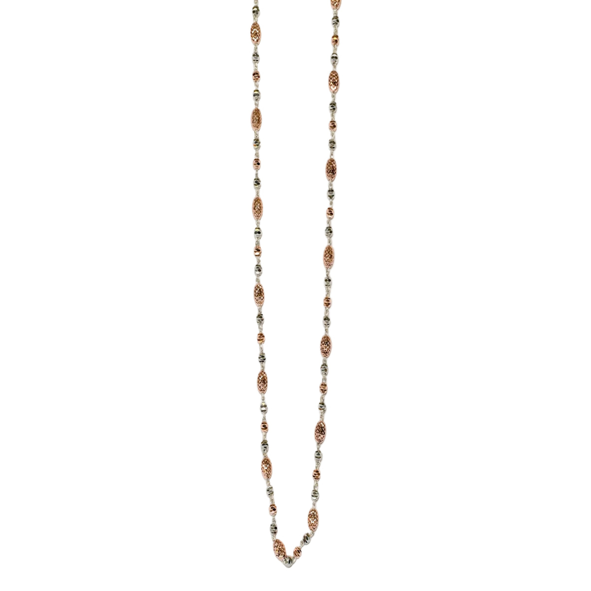The Rose Diamond-Cut Matar Mala