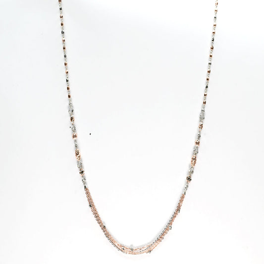 Celestial Layers Silver Necklace