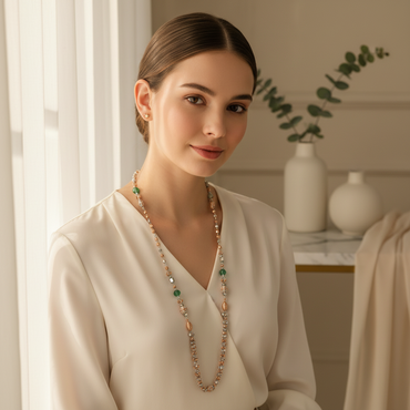 The Layered Tassel Matar Mala