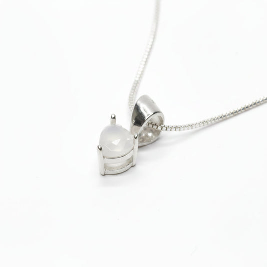 The Moonstone Heart Pendant