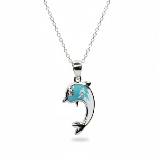 The Leaping Dolphin Pendant