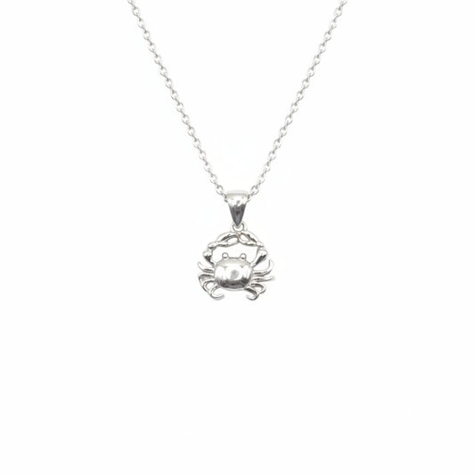 The Silver Crab Pendant