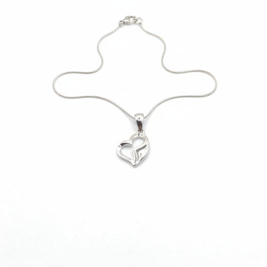 The Contoured Heart Pendant