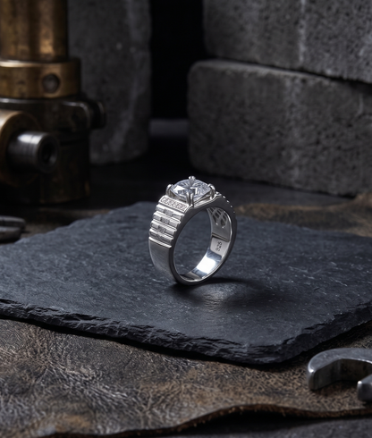 The Stellar Solitaire Ring
