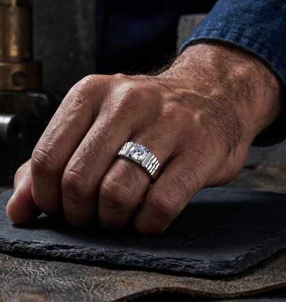 The Stellar Solitaire Ring