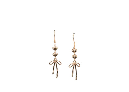 The Hanging Bow Earrings