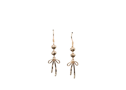 The Hanging Bow Earrings