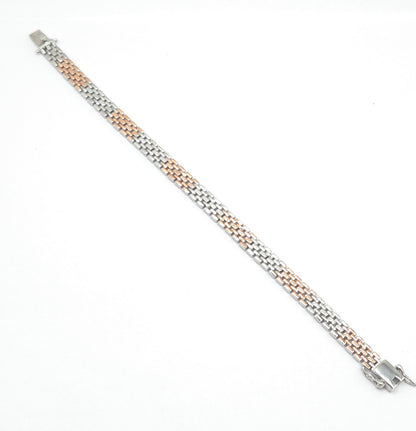 Men's Dual-Tone Jubilee Mesh Bracelet