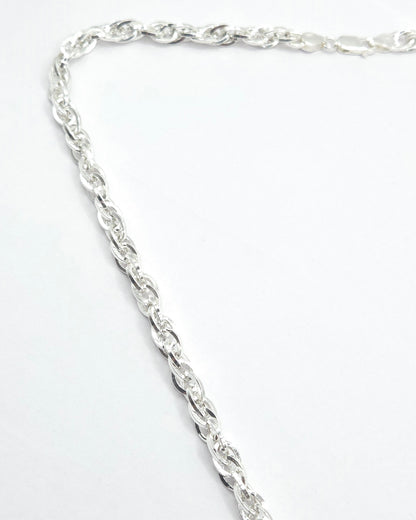 Men's Diamond-Cut Rope Chain