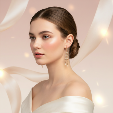 The Hanging Bow Earrings