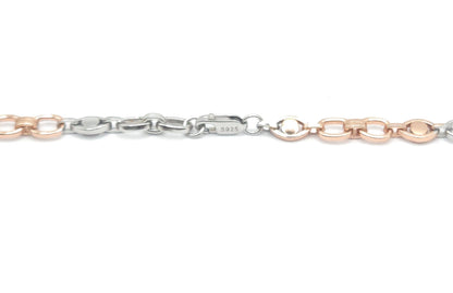 Men's Dual-Tone Rolo Link Chain