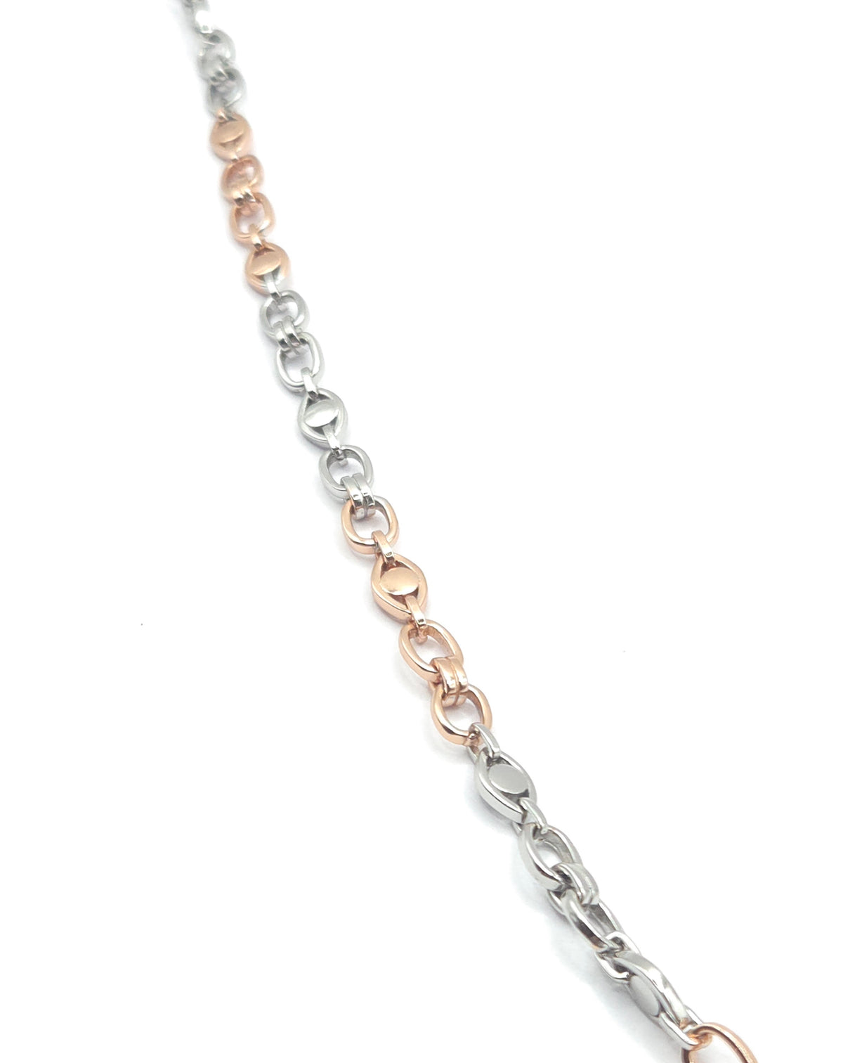 Men's Dual-Tone Rolo Link Chain