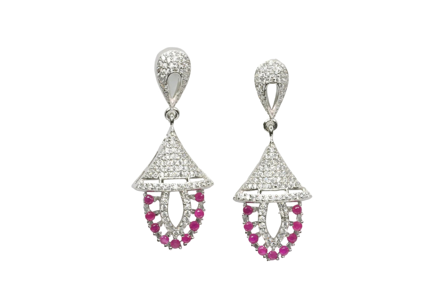 Ruby Bell Jhumki Earrings