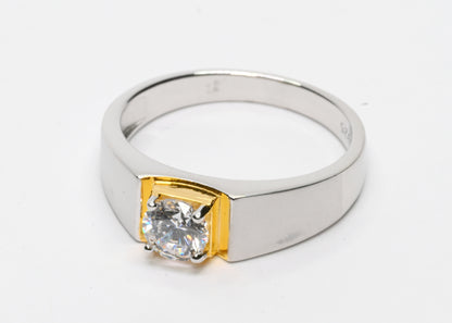 BAND  SOLITARE RING