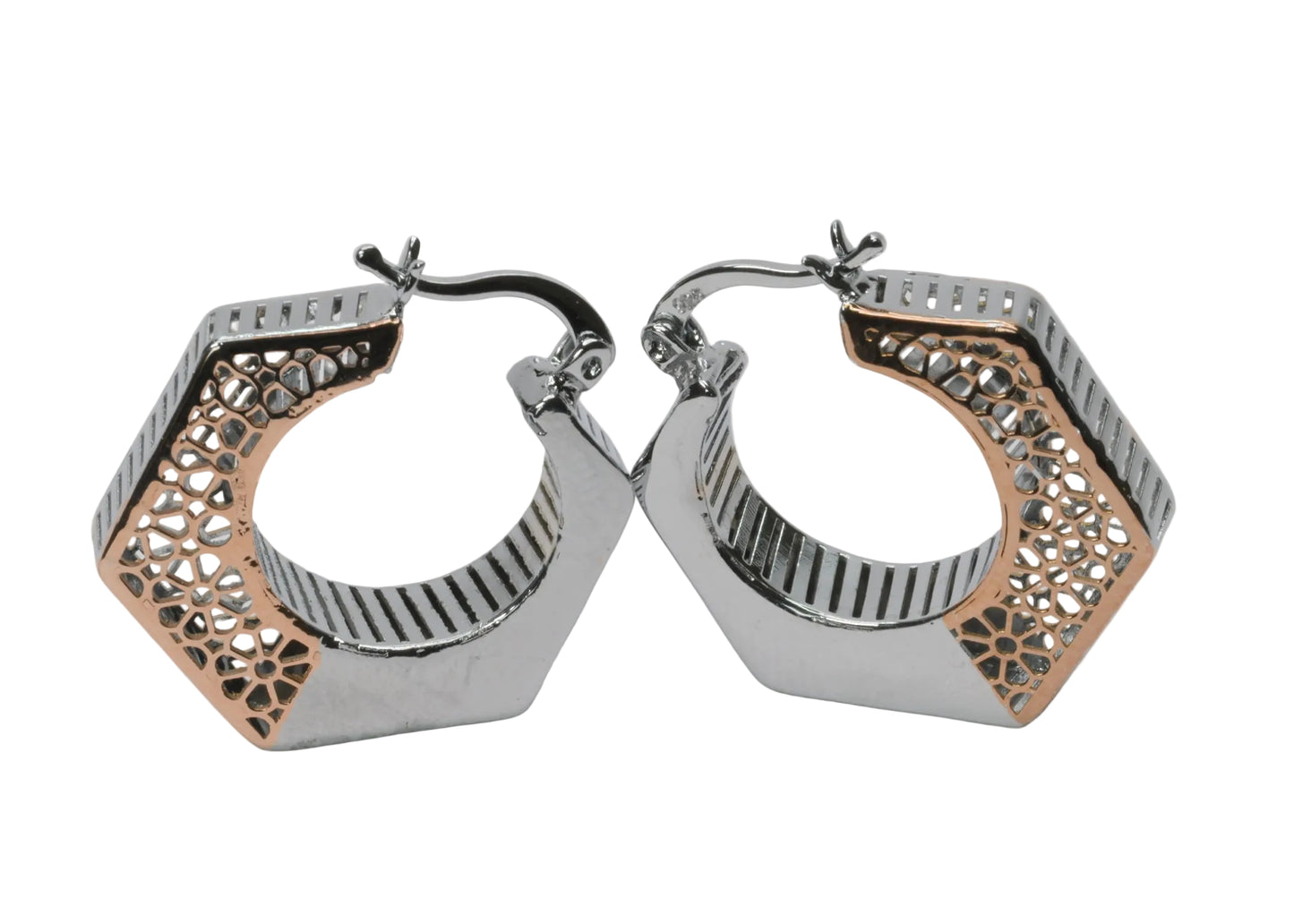 Hexa-Lattice Huggies / Geometric Honeycomb Hoops
