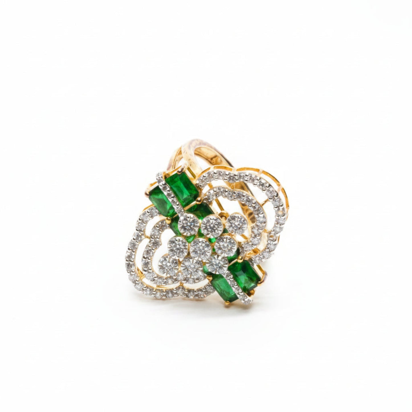 The Emerald Empress Statement Ring
