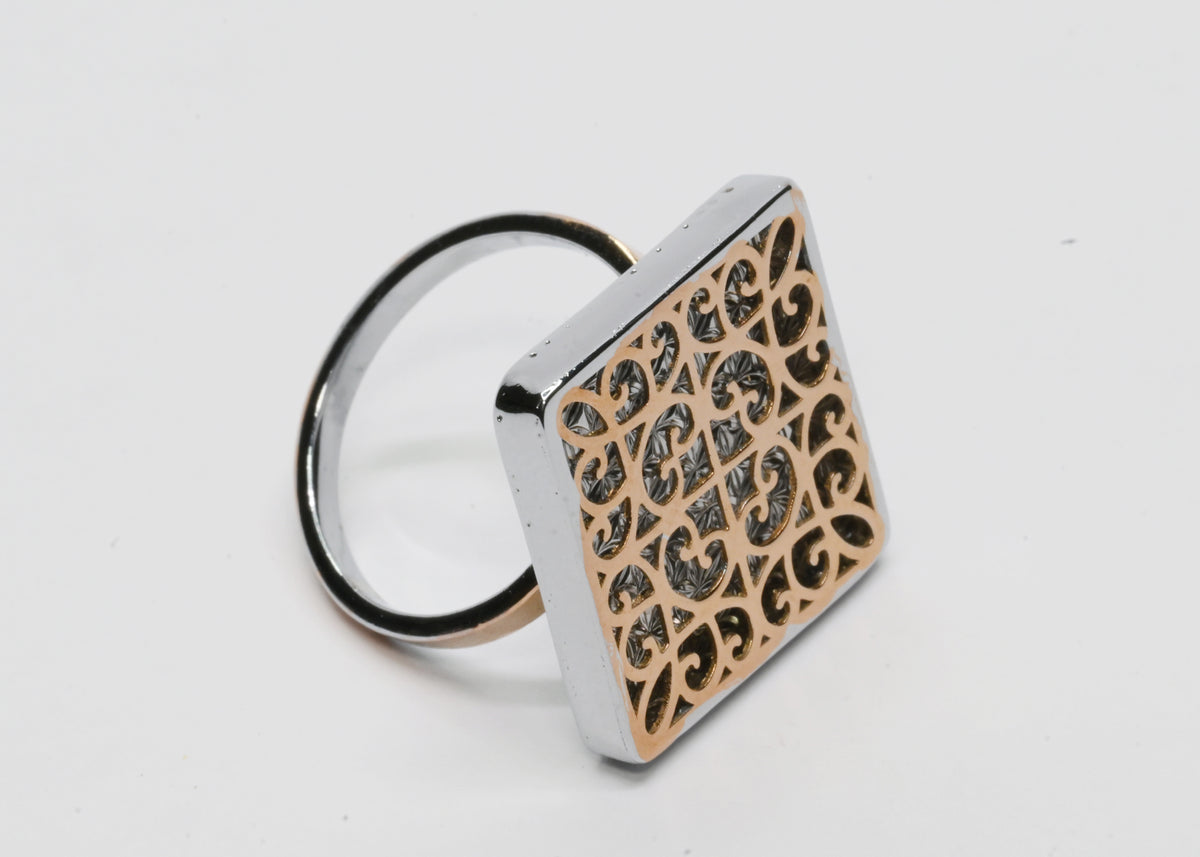 The Filigree Lattice Square Ring