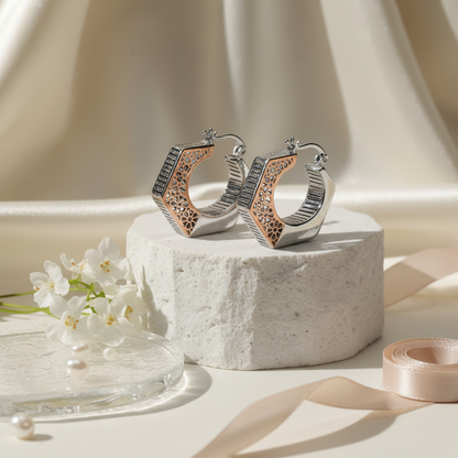 Hexa-Lattice Huggies / Geometric Honeycomb Hoops