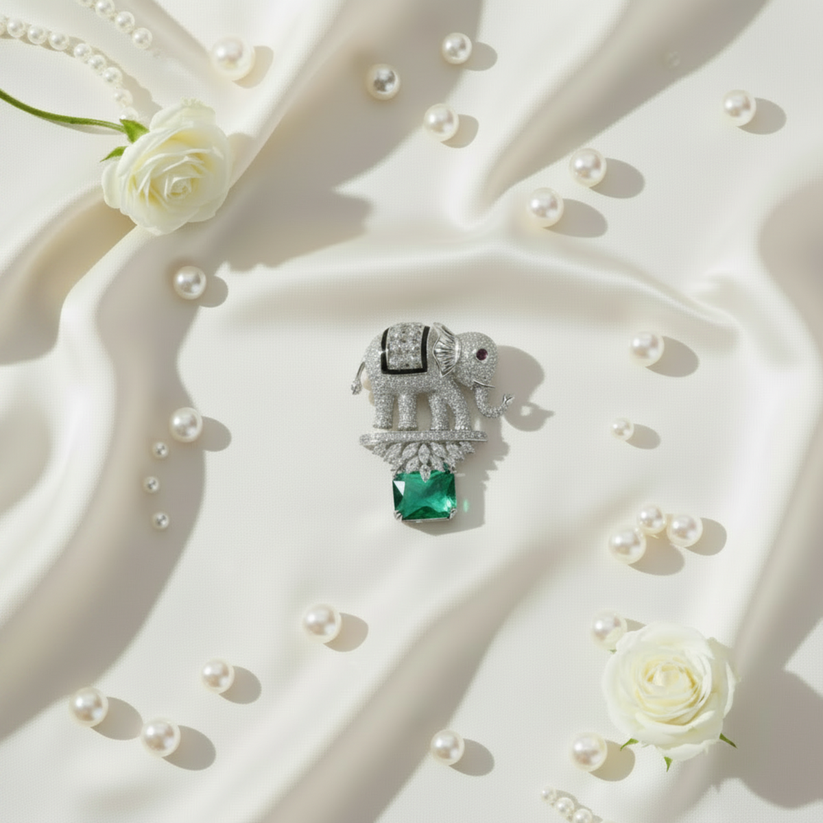 The Royal Elephant Brooch
