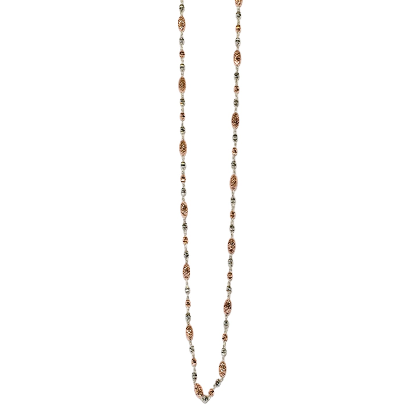 The Rose Diamond-Cut Matar Mala