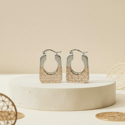 Starburst Lattice Hoops