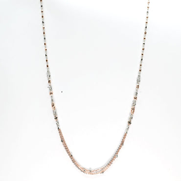 Celestial Layers Silver Necklace