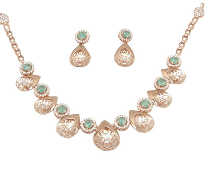 Royal Fern Necklace Set