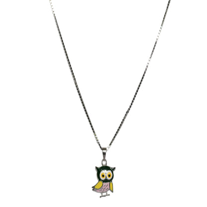 The Wise Owl Chain Pendant