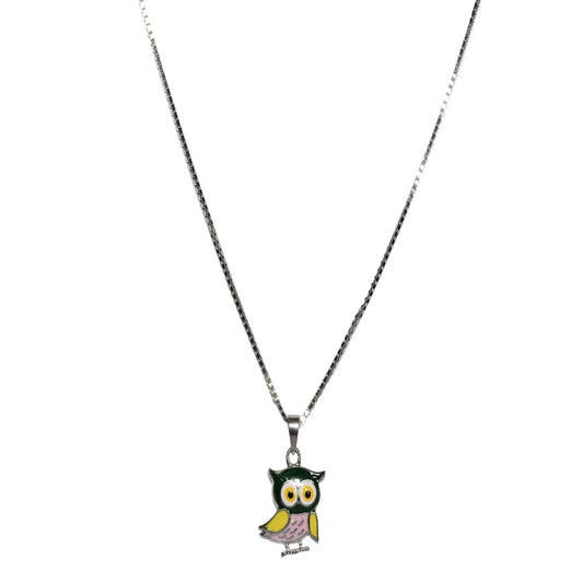 The Wise Owl Chain Pendant