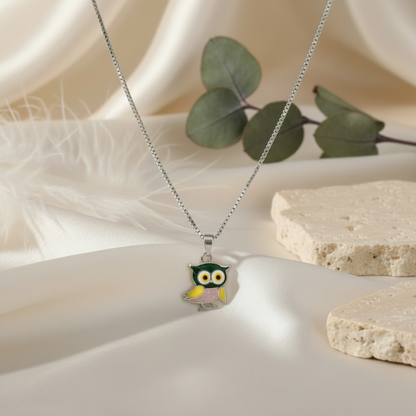 The Wise Owl Chain Pendant