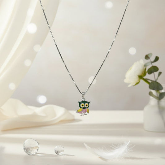 The Wise Owl Chain Pendant