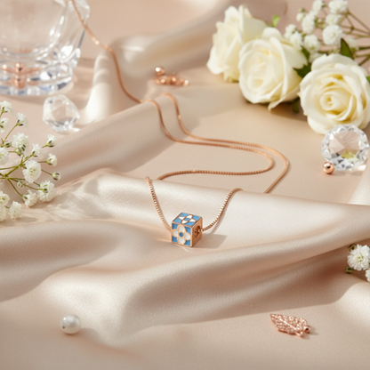 The Cube Dice Chain Pendant