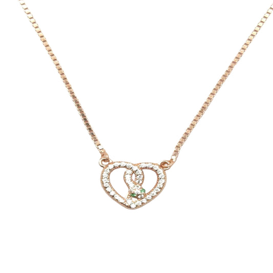 The Serpent Heart Chain Pendant