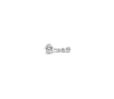 The Graduated Solitaire Drop Pendant