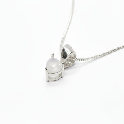 The Moonstone Heart Pendant