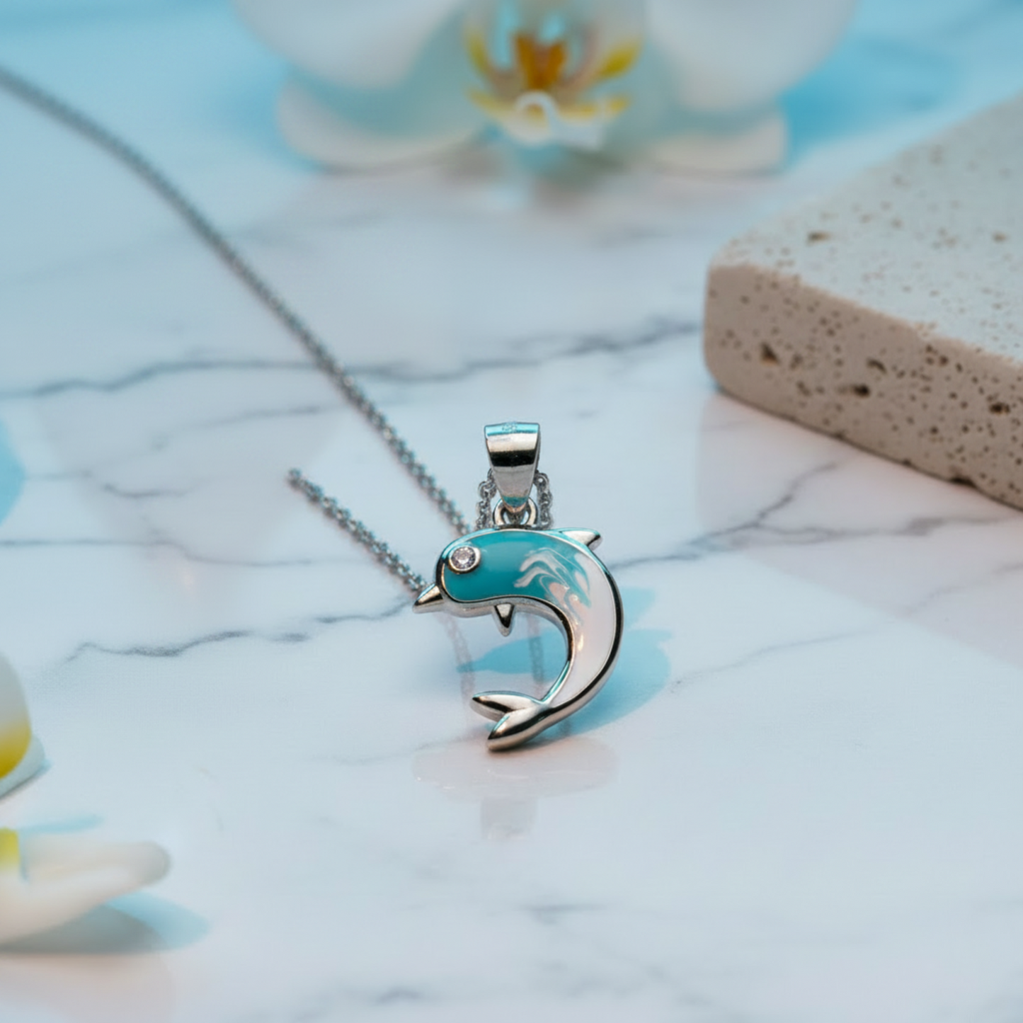 The Leaping Dolphin Pendant