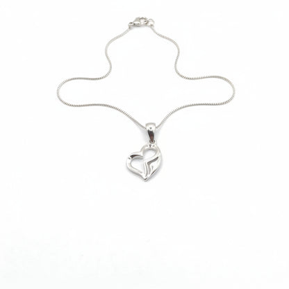 The Contoured Heart Pendant