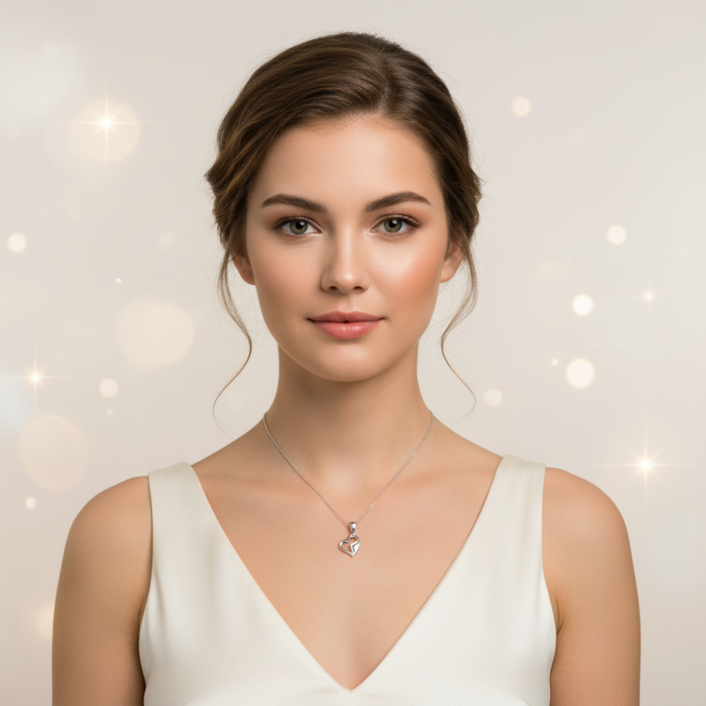 The Contoured Heart Pendant