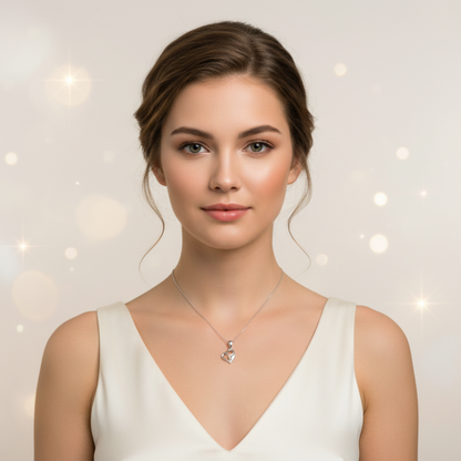 The Contoured Heart Pendant