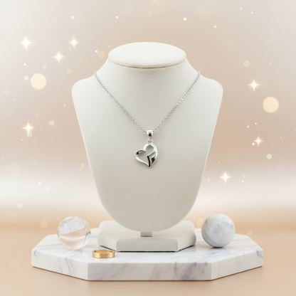The Contoured Heart Pendant