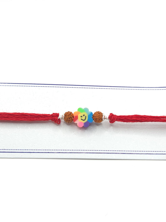 RAINBOW FLOWER RAKHI