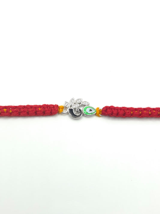 COLOURFULL PEACOCK RAKHI