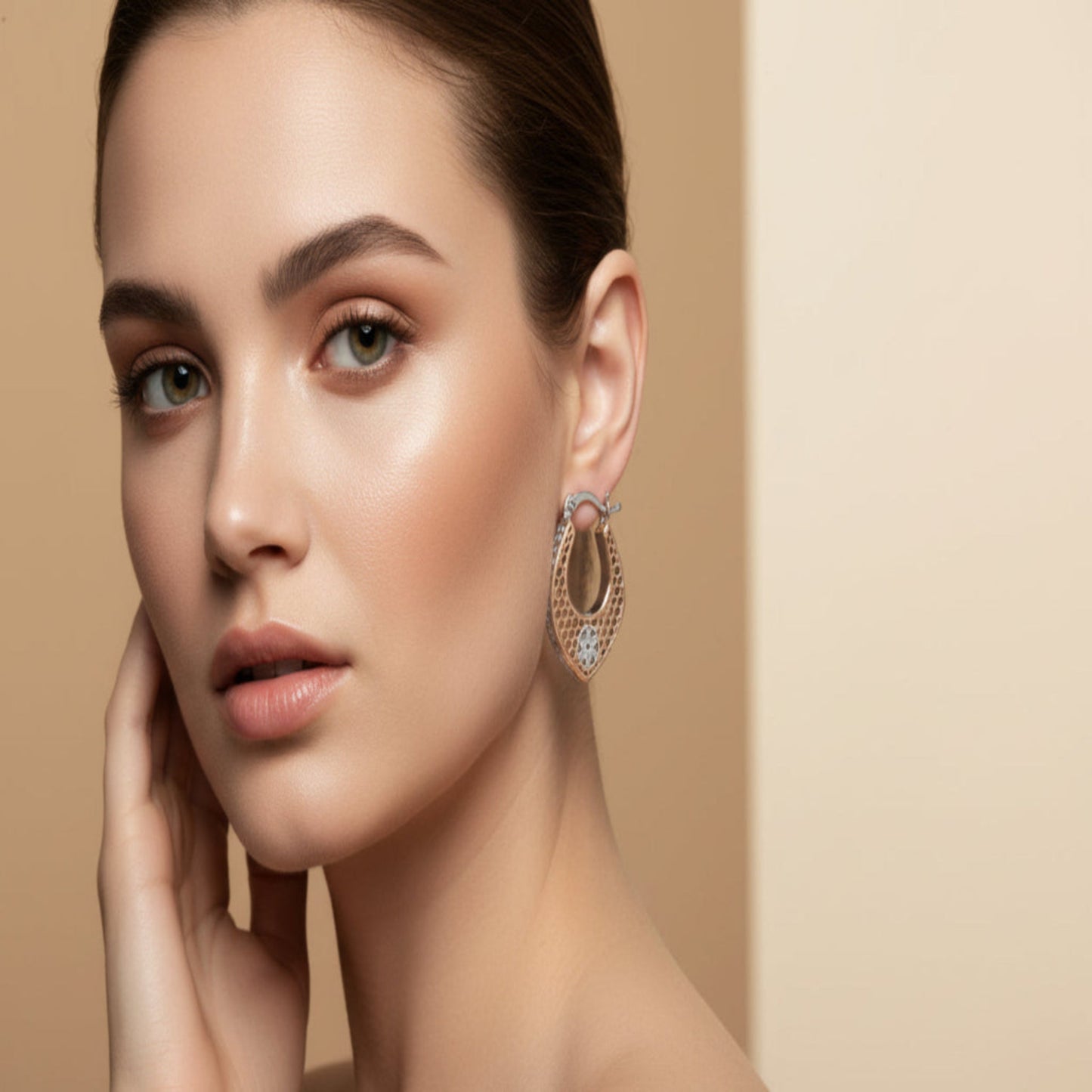 Dual-Tone Honeycomb Hoops