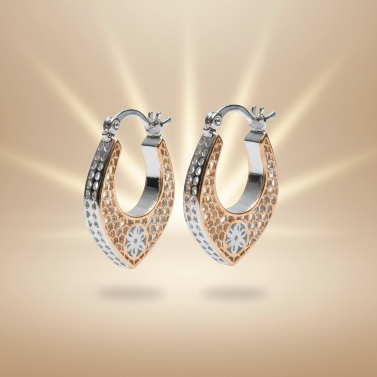 Dual-Tone Honeycomb Hoops