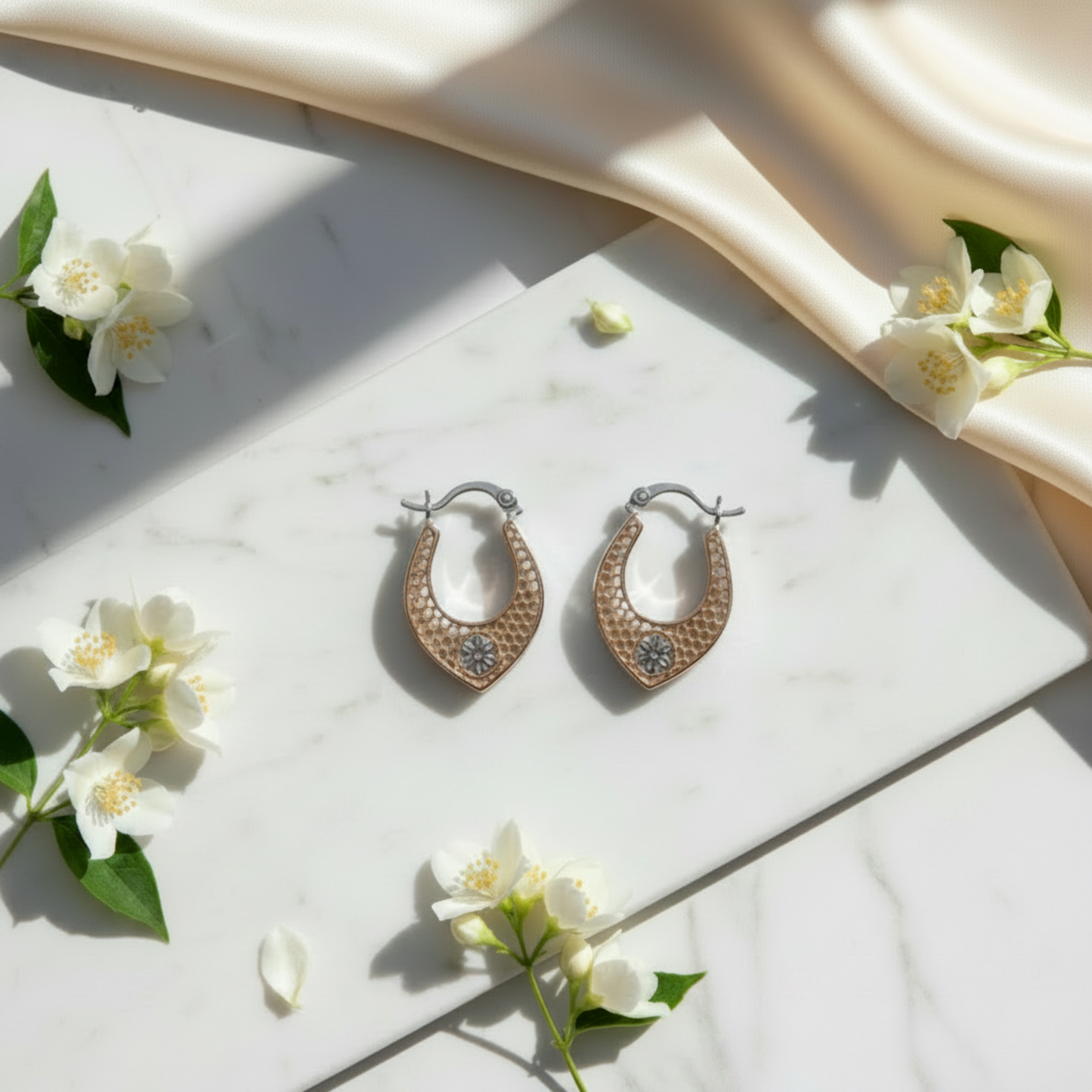 Dual-Tone Honeycomb Hoops